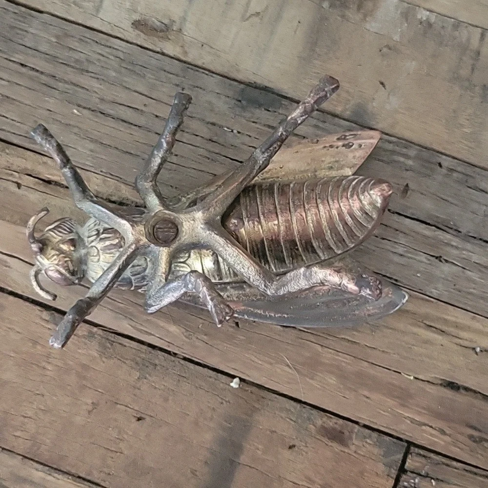 Vintage Brass Fly/Insect Ashtray/Trinket Holder